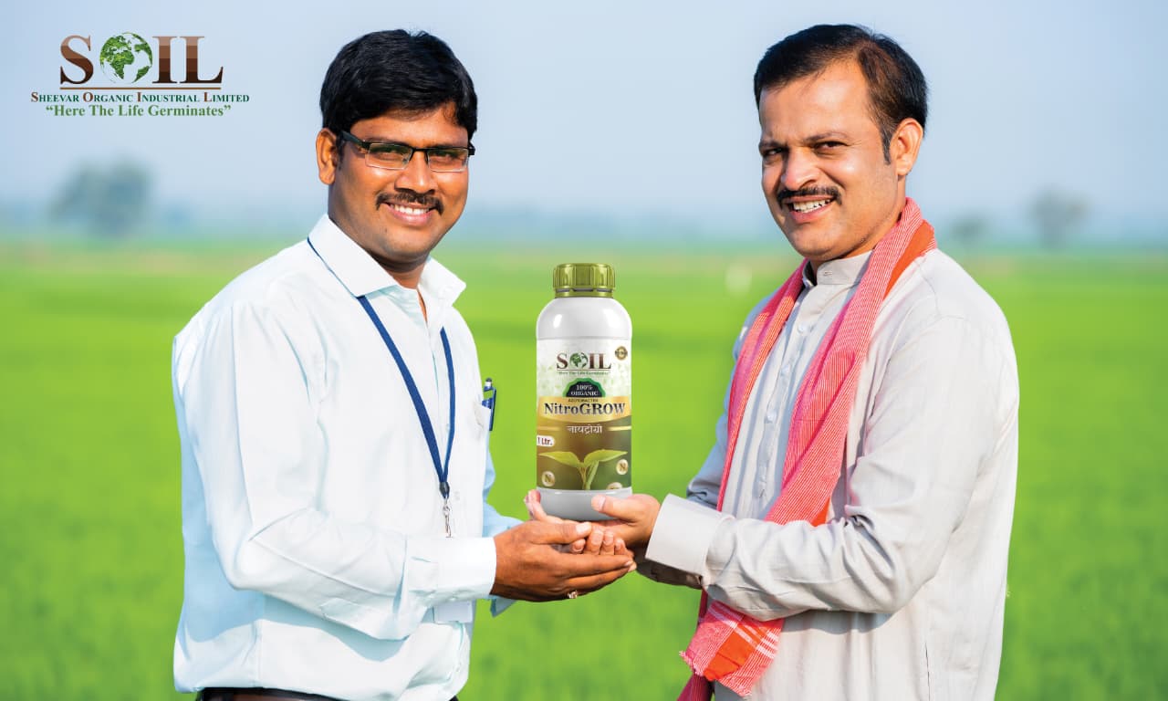 SOIL product presented in agriculture field